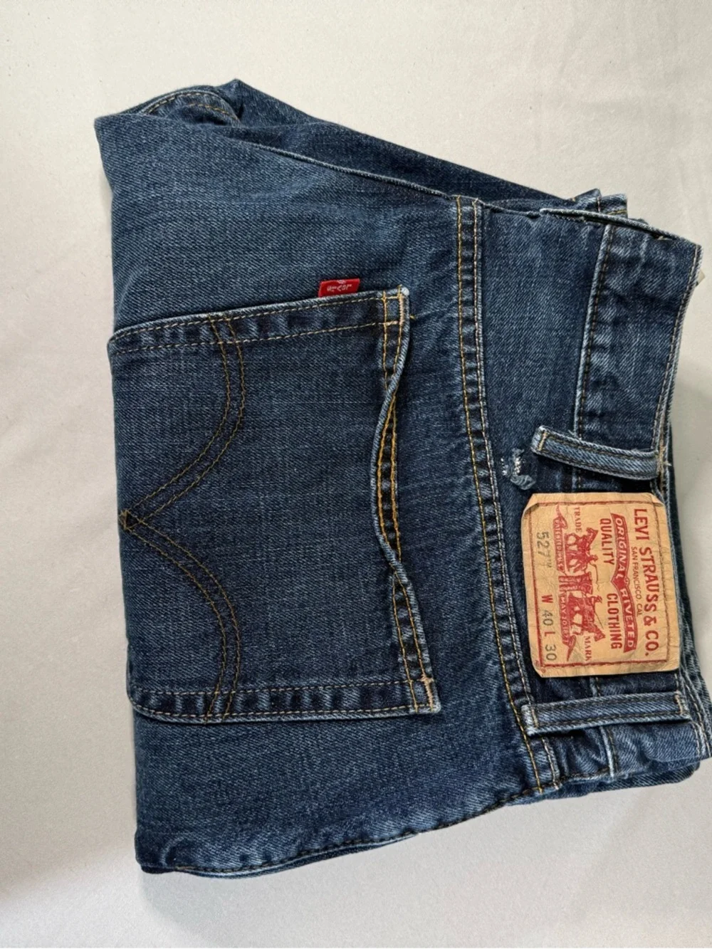 Levi’s 527 Bootcut Jeans Mens‎ 40x30 Y2K Streetwear Denim Blue